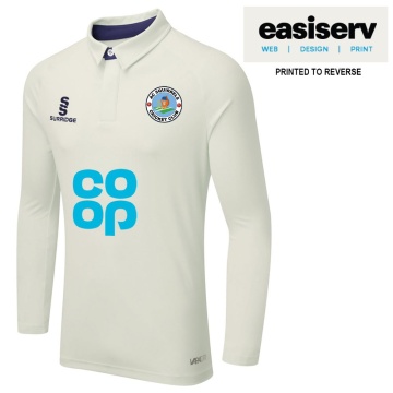 AC Squirrels CC Ergo Long Sleeve Navy Trim Shirt