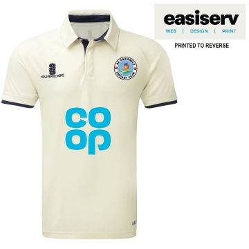 AC Squirrels CC Ergo Short Sleeve Navy Trim Shirt